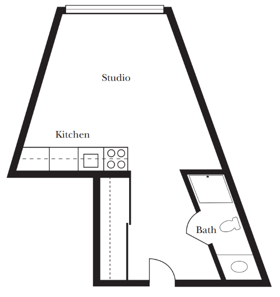 dvhe bristol studio 360 sq ft